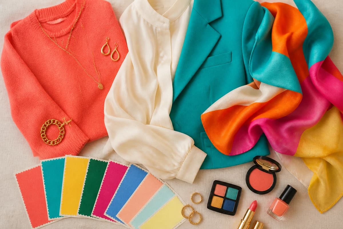 Colors that distinguish Bright Spring from Light Spring, by ToneLala