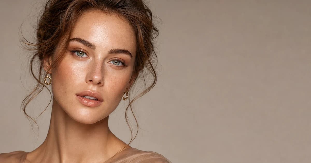 Cool Summer (True Summer) colour analysis — a woman with cool, soft-clear colouring wearing a slate-blue top and cool raspberry, with silver jewellery, by ToneLala