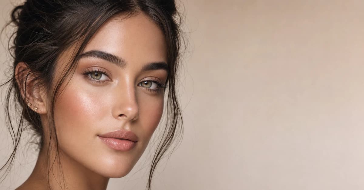 A woman swatching three foundation stripes along her jawline in daylight to find her matching shade and undertone, by ToneLala