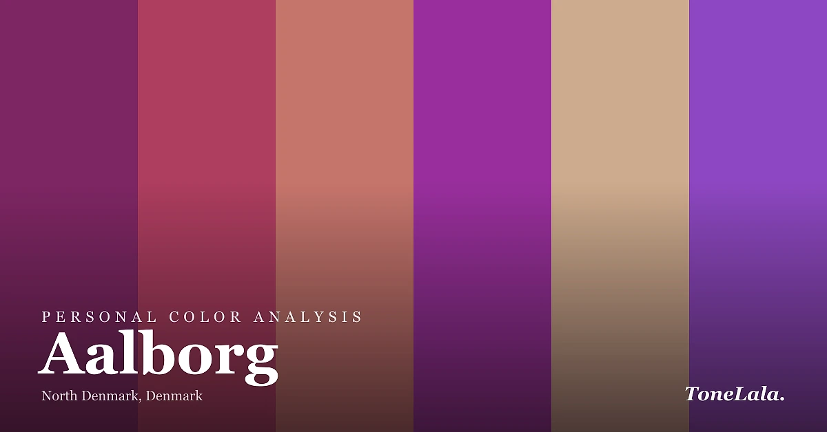 Personal color analysis in Aalborg — the Aalborg color palette by ToneLala