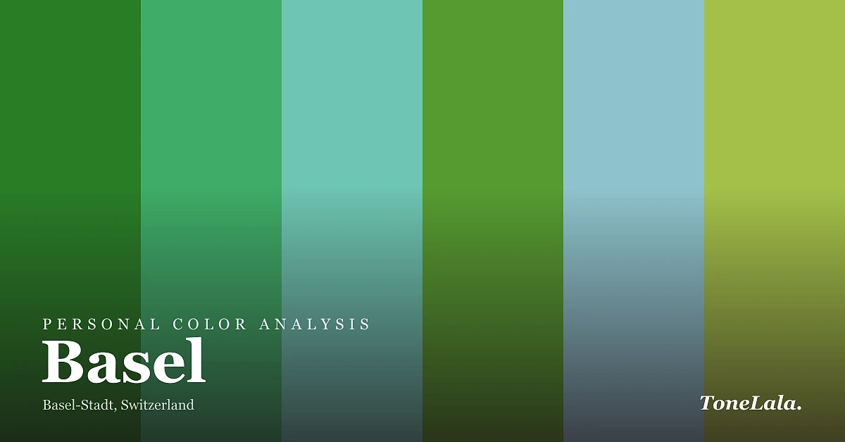Personal color analysis in Basel — the Basel color palette by ToneLala