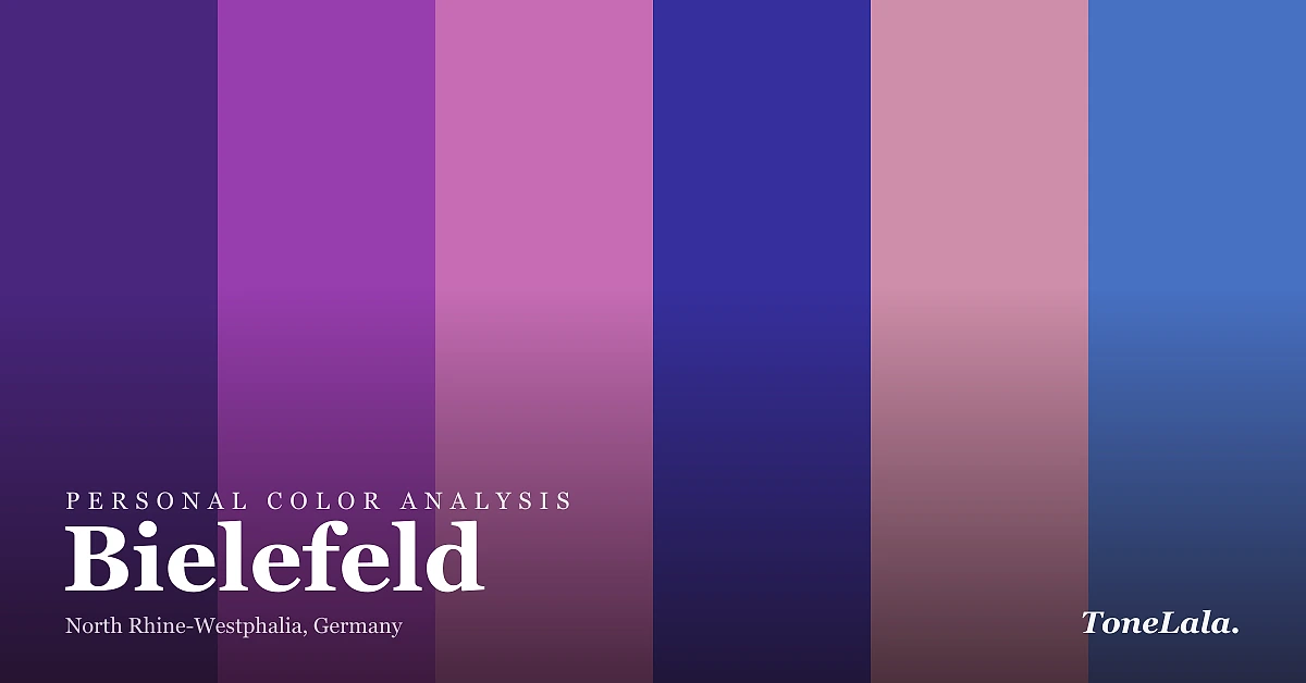 Personal color analysis in Bielefeld — the Bielefeld color palette by ToneLala