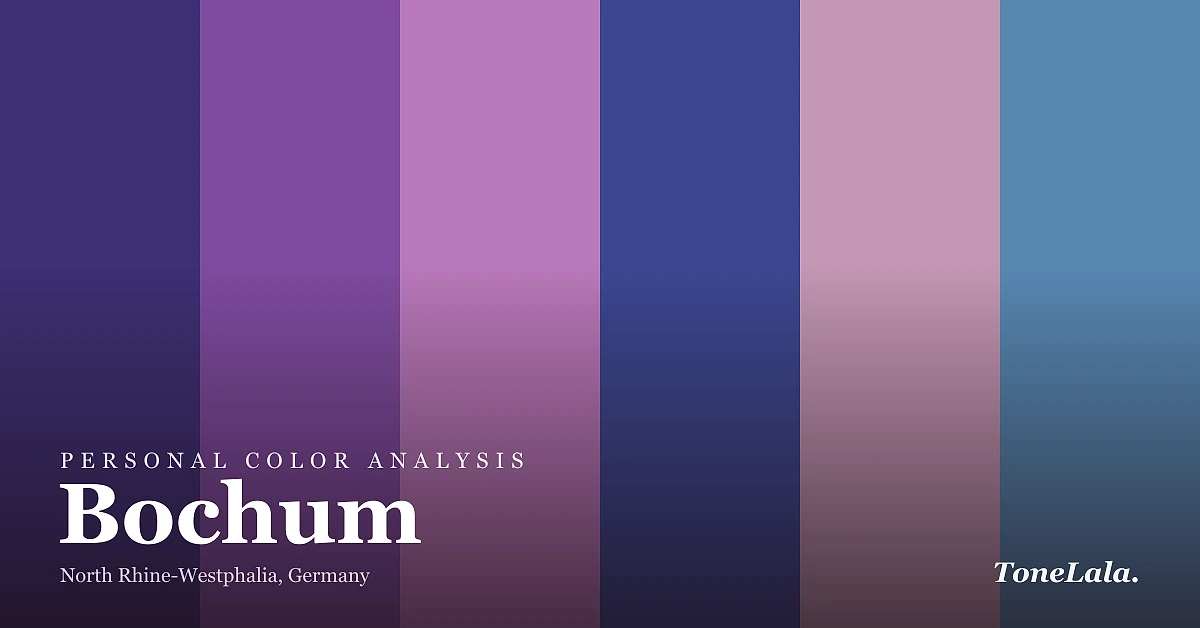 Personal color analysis in Bochum — the Bochum color palette by ToneLala