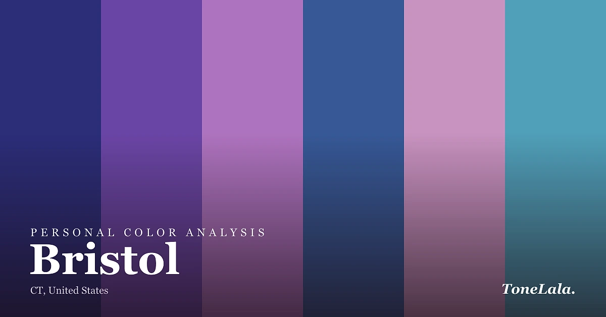 Personal color analysis in Bristol — the Bristol color palette by ToneLala