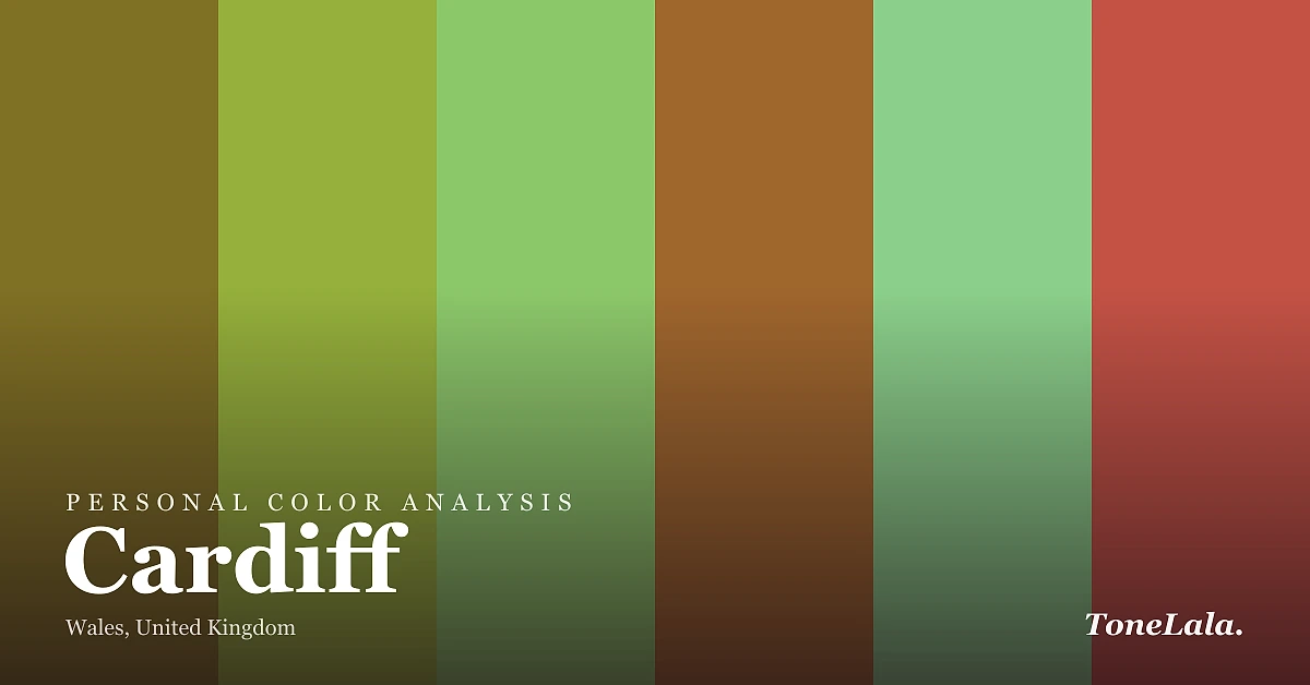 Personal color analysis in Cardiff — the Cardiff color palette by ToneLala