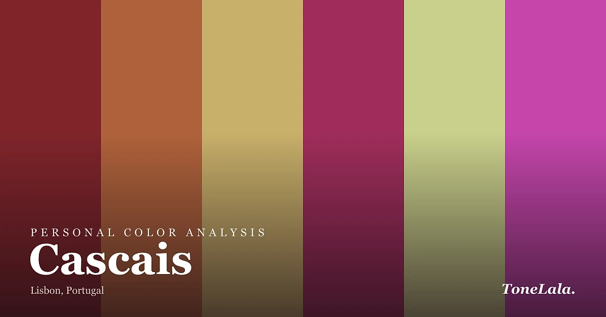 Personal color analysis in Cascais — the Cascais color palette by ToneLala