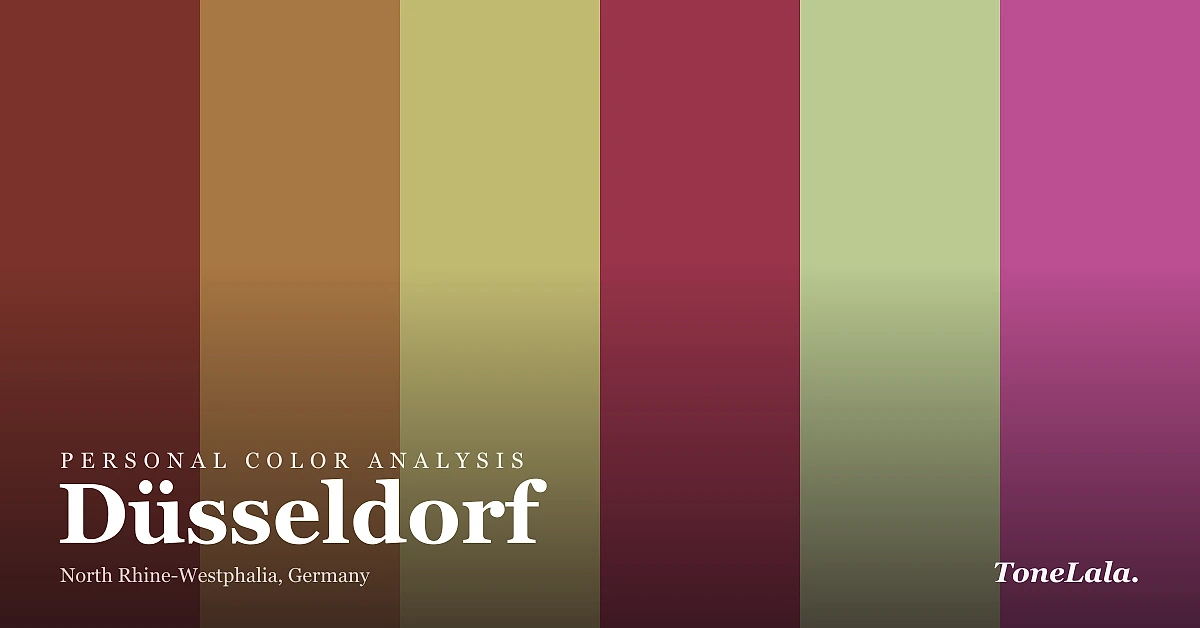 Personal color analysis in Düsseldorf — the Düsseldorf color palette by ToneLala