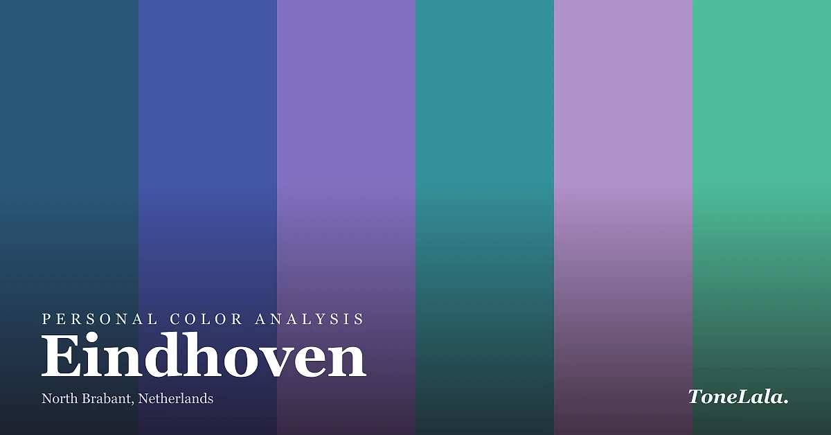 Personal color analysis in Eindhoven — the Eindhoven color palette by ToneLala