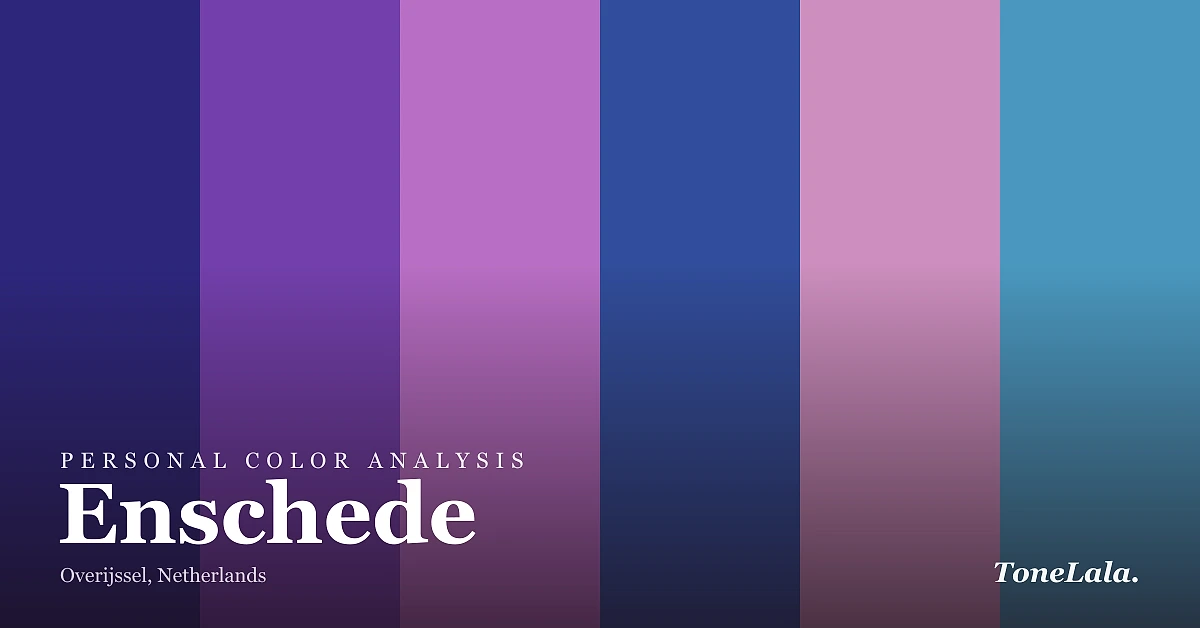 Personal color analysis in Enschede — the Enschede color palette by ToneLala