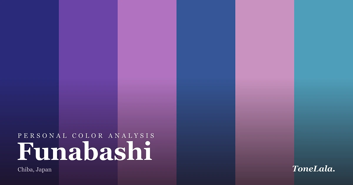 Personal color analysis in Funabashi — the Funabashi color palette by ToneLala