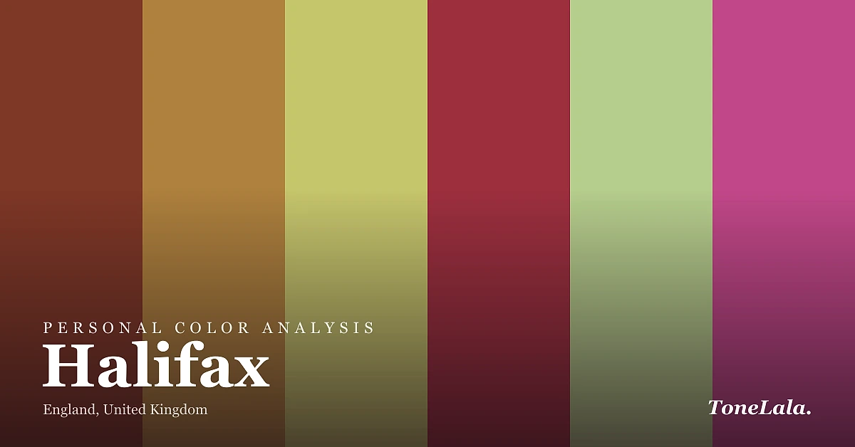 Personal color analysis in Halifax — the Halifax color palette by ToneLala