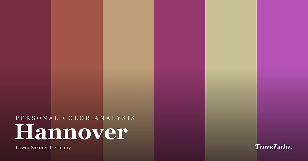 Personal color analysis in Hannover — the Hannover color palette by ToneLala