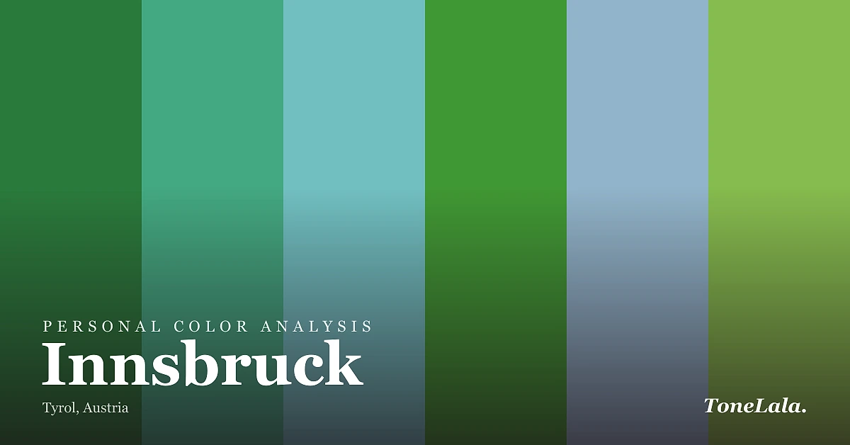 Personal color analysis in Innsbruck — the Innsbruck color palette by ToneLala