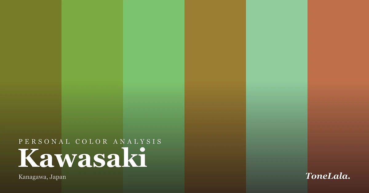 Personal color analysis in Kawasaki — the Kawasaki color palette by ToneLala
