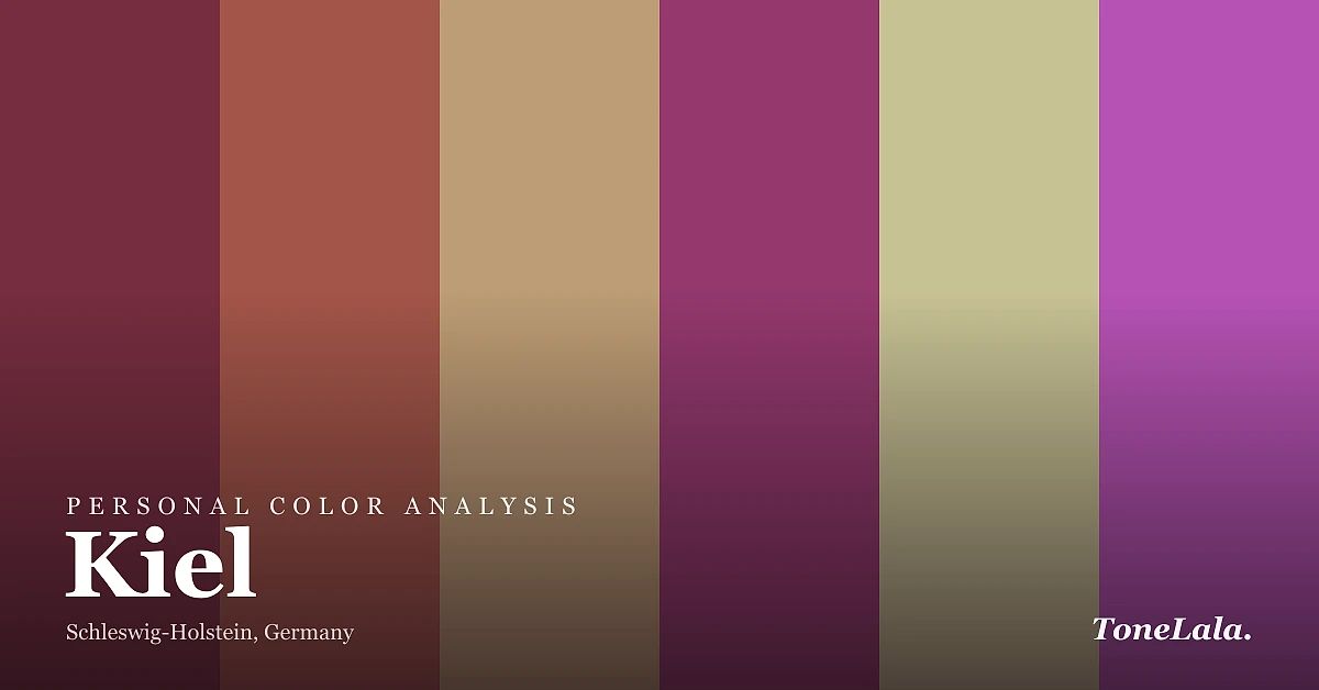 Personal color analysis in Kiel — the Kiel color palette by ToneLala