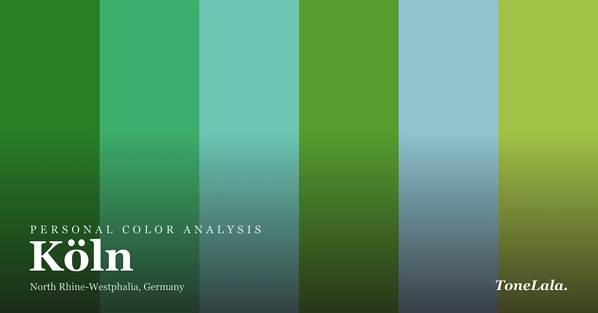 Personal color analysis in Köln — the Köln color palette by ToneLala