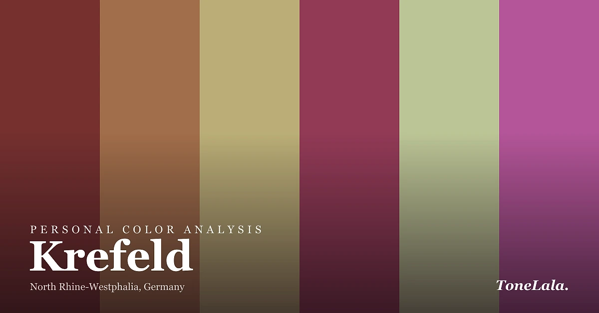 Personal color analysis in Krefeld — the Krefeld color palette by ToneLala