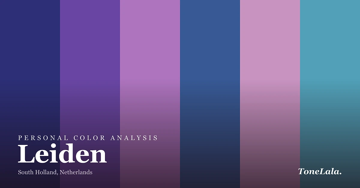Personal color analysis in Leiden — the Leiden color palette by ToneLala