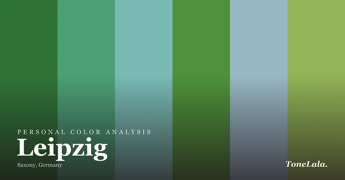 Personal color analysis in Leipzig — the Leipzig color palette by ToneLala