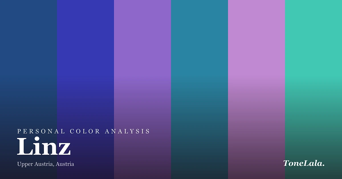 Personal color analysis in Linz — the Linz color palette by ToneLala