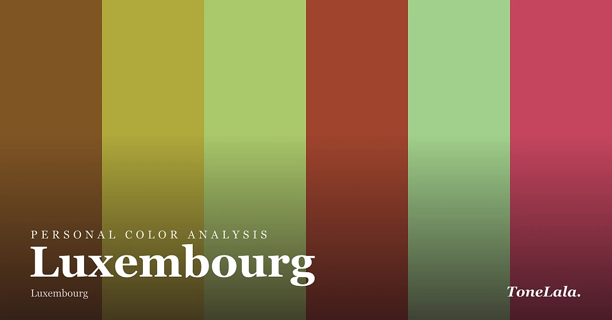 Personal color analysis in Luxembourg — the Luxembourg color palette by ToneLala