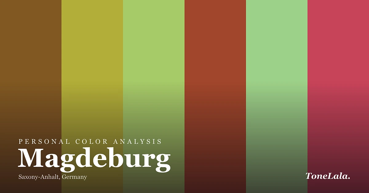 Personal color analysis in Magdeburg — the Magdeburg color palette by ToneLala