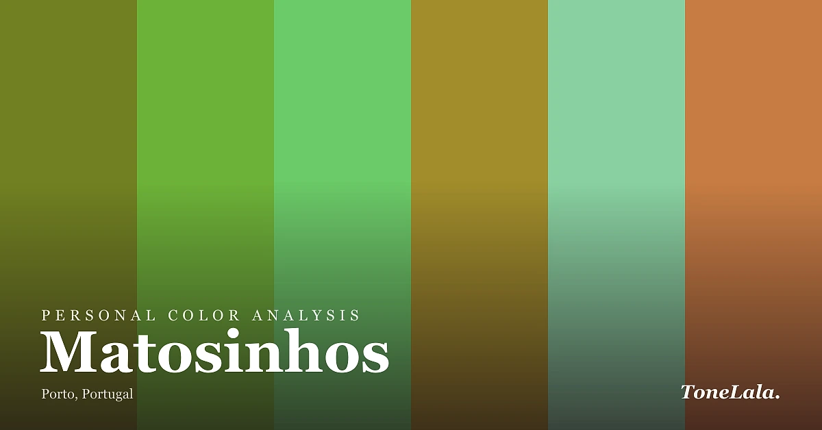 Personal color analysis in Matosinhos — the Matosinhos color palette by ToneLala