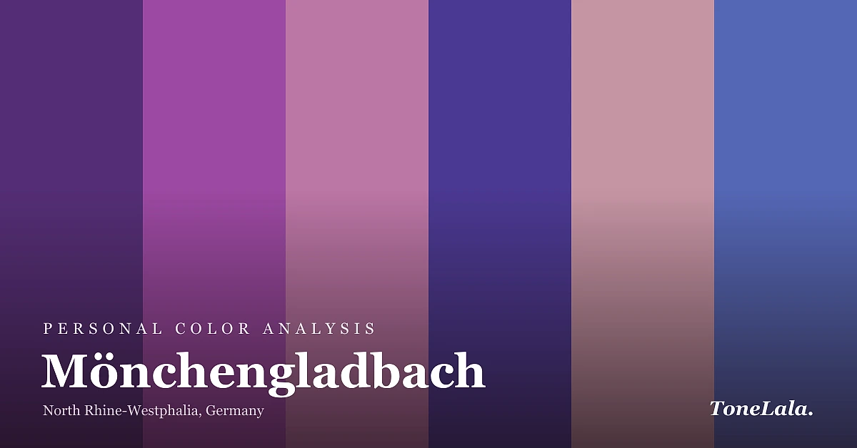 Personal color analysis in Mönchengladbach — the Mönchengladbach color palette by ToneLala