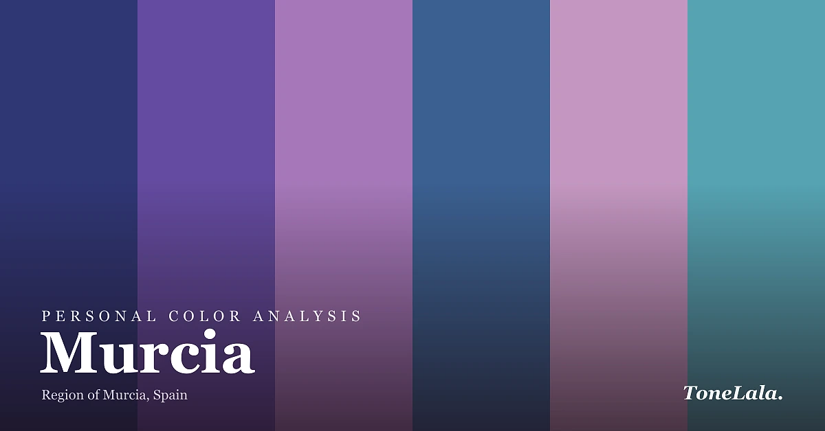 Personal color analysis in Murcia — the Murcia color palette by ToneLala