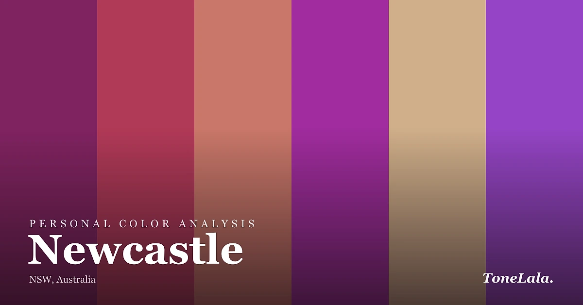 Personal color analysis in Newcastle — the Newcastle color palette by ToneLala