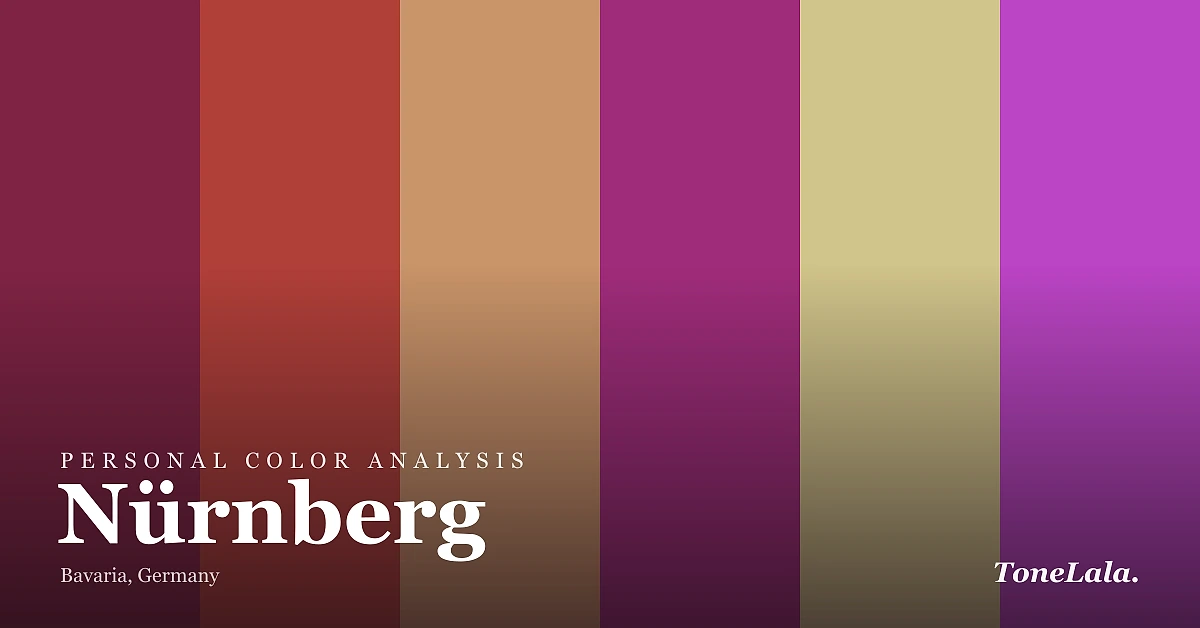 Personal color analysis in Nürnberg — the Nürnberg color palette by ToneLala