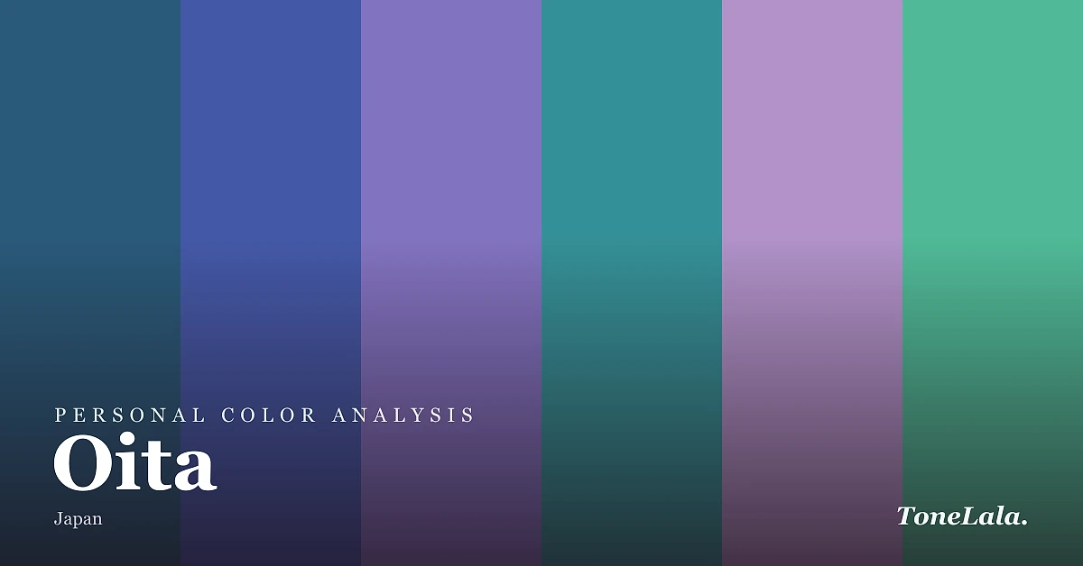 Personal color analysis in Oita — the Oita color palette by ToneLala