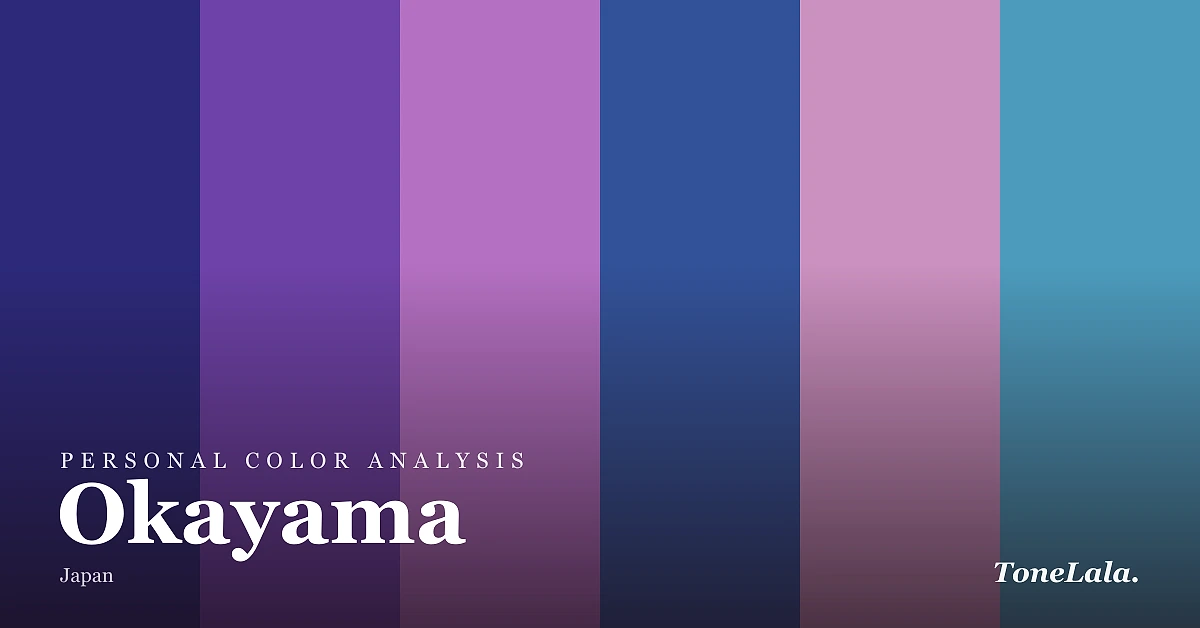 Personal color analysis in Okayama — the Okayama color palette by ToneLala