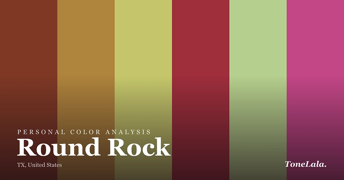 Personal color analysis in Round Rock — the Round Rock color palette by ToneLala