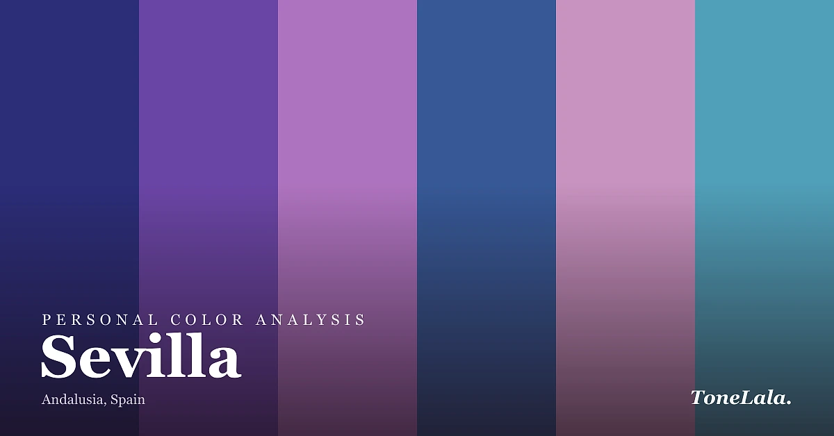 Personal color analysis in Sevilla — the Sevilla color palette by ToneLala