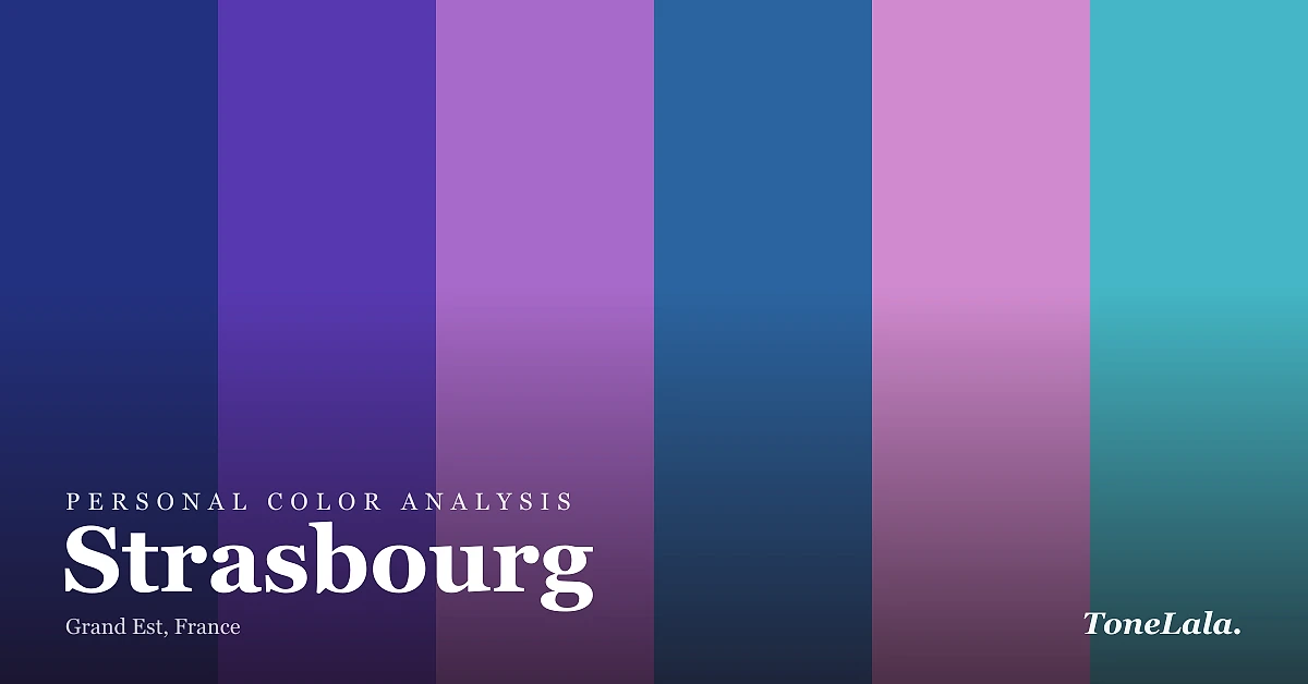 Personal color analysis in Strasbourg — the Strasbourg color palette by ToneLala