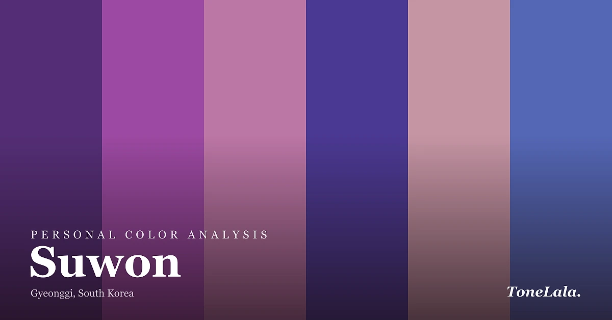 Personal color analysis in Suwon — the Suwon color palette by ToneLala