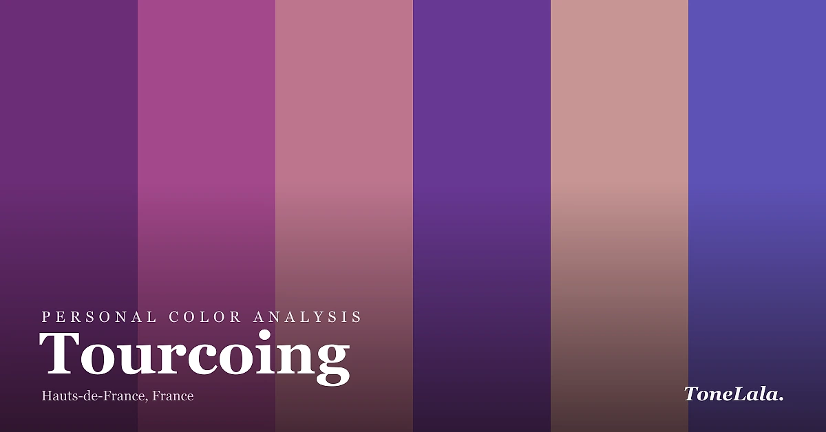 Personal color analysis in Tourcoing — the Tourcoing color palette by ToneLala
