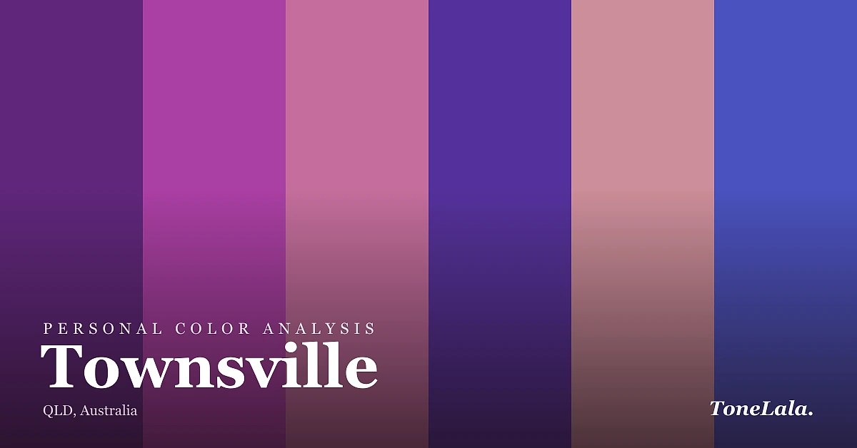 Personal color analysis in Townsville — the Townsville color palette by ToneLala