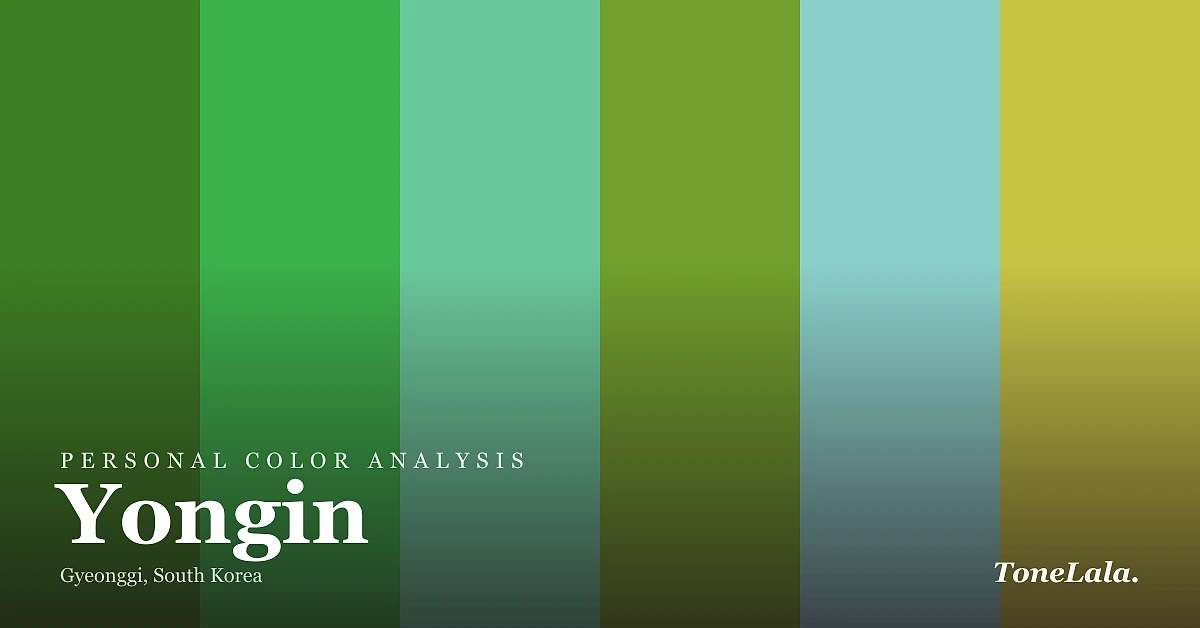 Personal color analysis in Yongin — the Yongin color palette by ToneLala