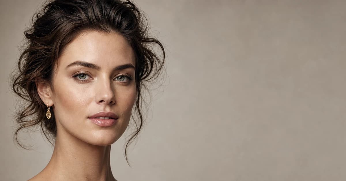 Soft Summer celebrity-inspired portrait in muted dusty blues and soft mauve, by ToneLala